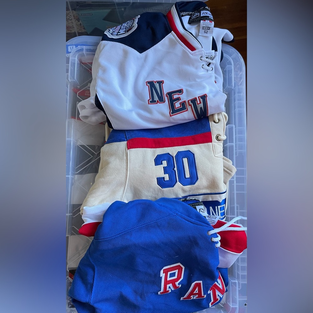 New York Rangers Hockey Jersey Bundle